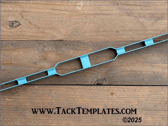 Straight Browband Leather Die