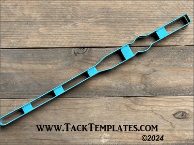 Straight Round Center Strap Leather Die