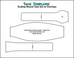 Scallop Round Tack Set (Single End) **PDF**