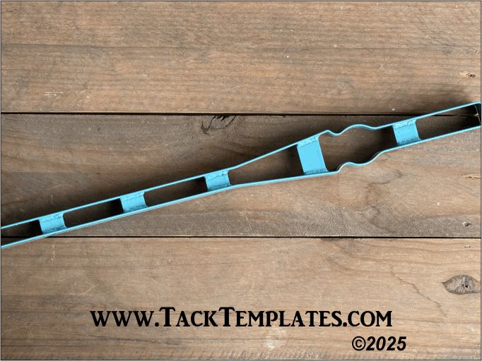 Arrowhead Center Strap Leather Die