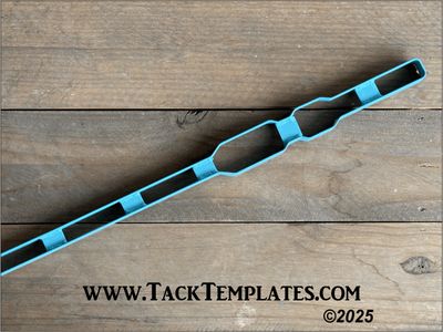 Rectangle Center Strap Leather Die