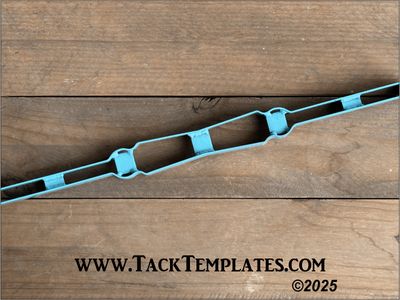 Arrowhead Browband Leather Die
