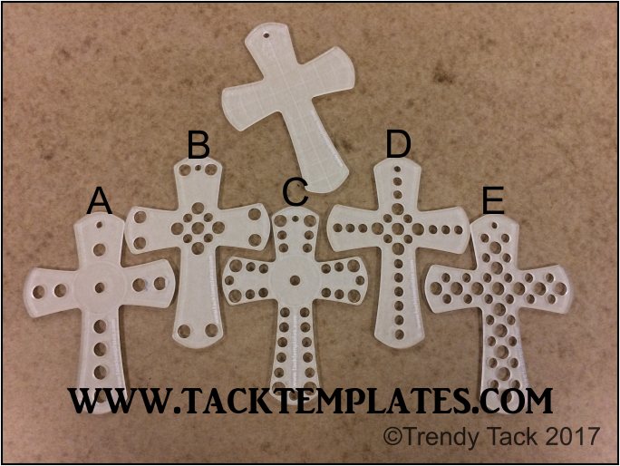 Saddle Cross Template