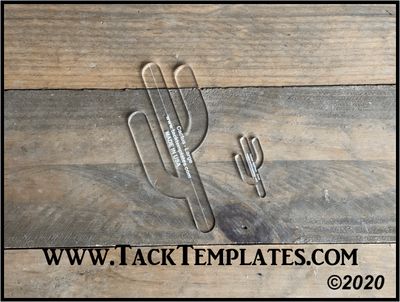Cactus Applique Template