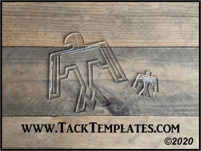 Thunderbird Applique Template
