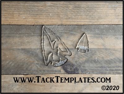 Arrow Head Applique Template