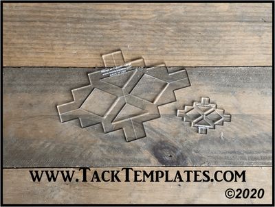 Navajo w/ Cutouts Applique Template