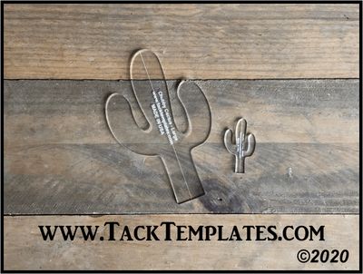 Chubby Cactus Applique Template