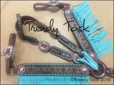 Bead Inlay Headstall - 1.75" **PDF**
