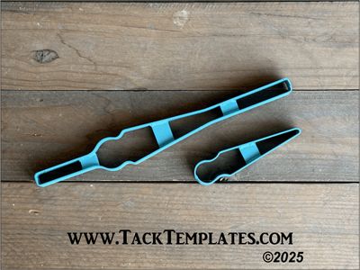 Arrowhead Headstall Cheek Leather Die