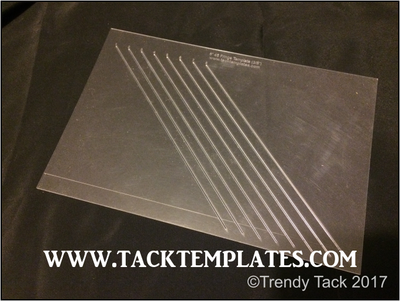45 degree Fringe Template