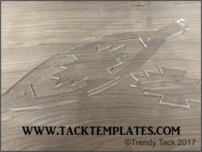 Trendy Tack Standard Aztec Noseband
