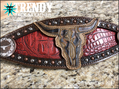 Trendy Tack Standard Steer Head Noseband