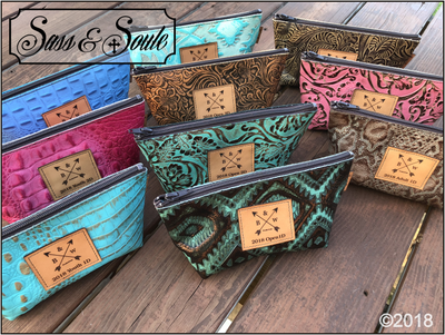 Cosmetic Bag - 9.5" x 5" x 3"
