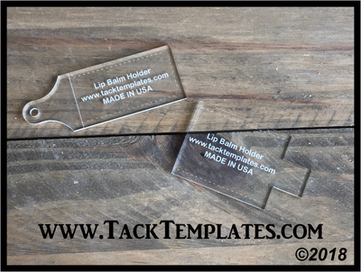Lip Balm 2 Pc Template Set