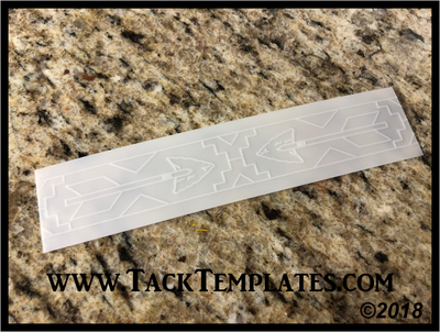 Arrow Belt Pattern Tap Off (7&quot; x 1.5&quot;)