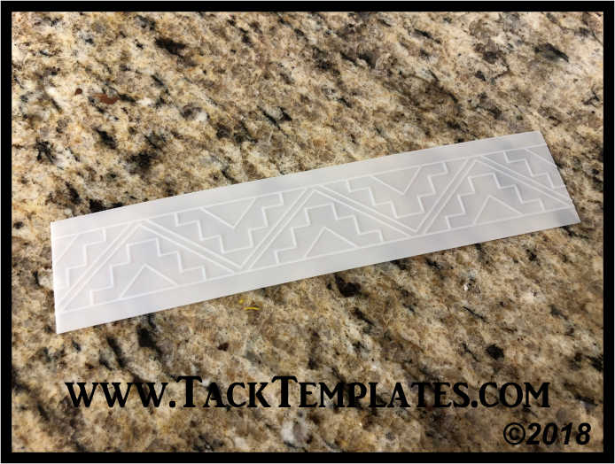 Navaho Belt Pattern Tap Off (7" x 1.5")