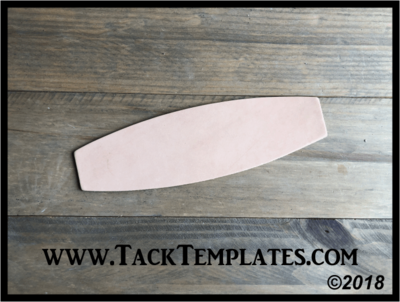 Rope Halter Noseband Leather Blanks