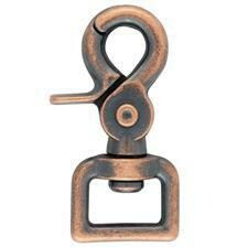 Square Scissor Snaps (Antique), Size: 3/4"