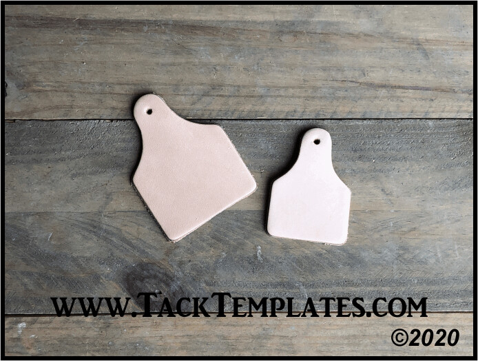 Ear Tag Leather Blanks