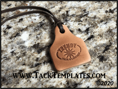 Ear Tag Leather Blanks - Mini (10pk)
