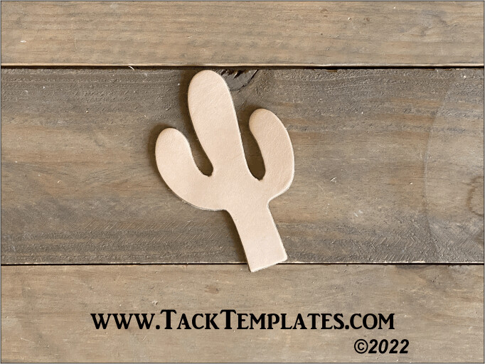 Chubby Cactus Leather Blanks