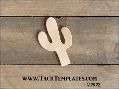 Chubby Cactus Leather Blanks