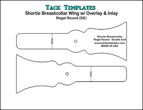 Shortie Breastcollar - Regal Round (Double End) **PDF**