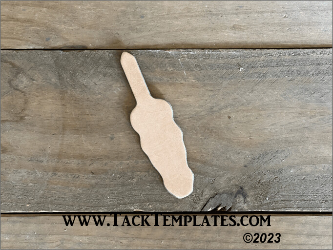 Horse Head Key Fob Leather Blanks (10pk)