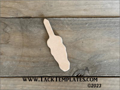 Horse Head Key Fob Leather Blanks (10pk)