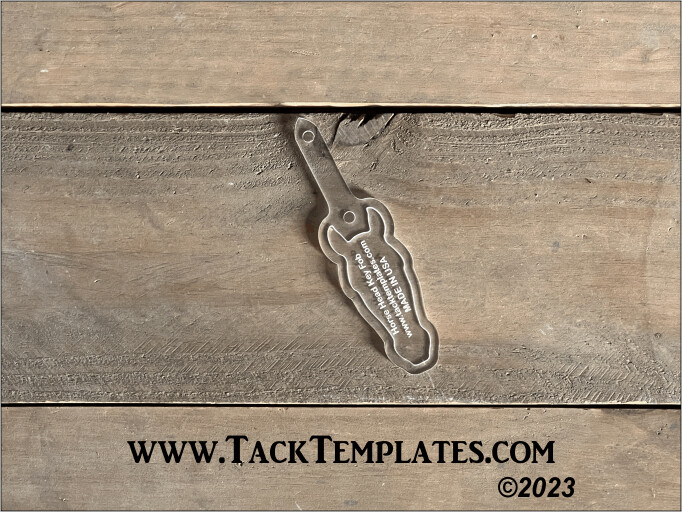 Horse Head Key Fob