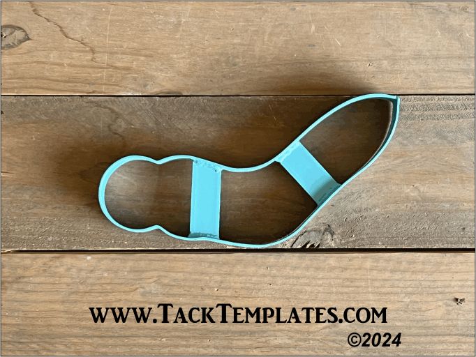 Dove Wing Spur Strap Leather Die