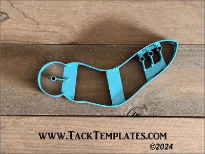 Dove Wing Spur Strap Leather Die