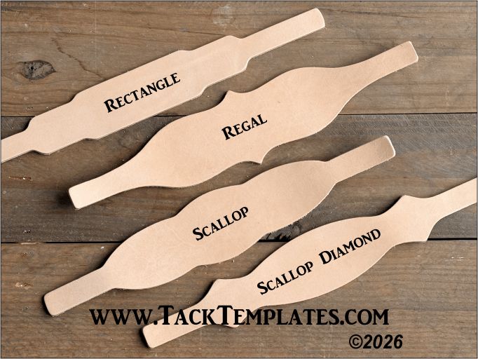NOSEBAND Leather Blanks