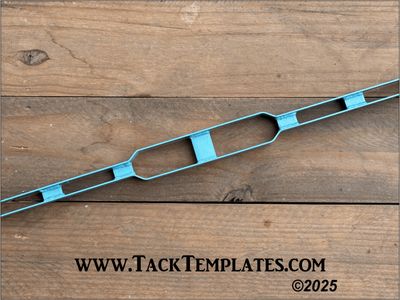 Straight Browband Leather Die