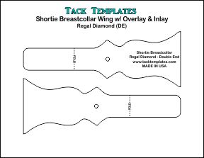 Shortie Breastcollar - Regal Diamond (Double End) **PDF**