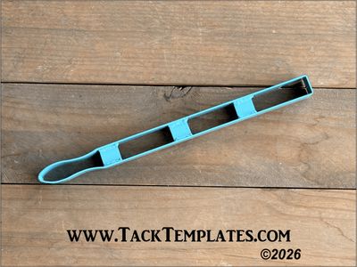 Belt Style Split Ear Headstall Leather Die