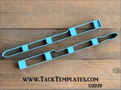 Belt Style Split Ear Headstall Leather Die