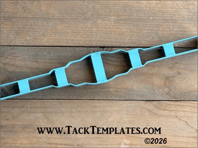 Rectangle Deluxe Breastcollar Leather Die