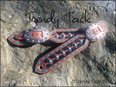 Belt Style Spur Straps Leather Blanks