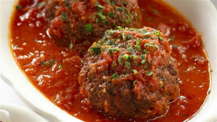 Meat Balls In Tomato In Sauce
