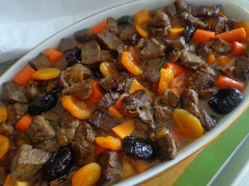 Brisket Tzimmes(with or without Prunes)