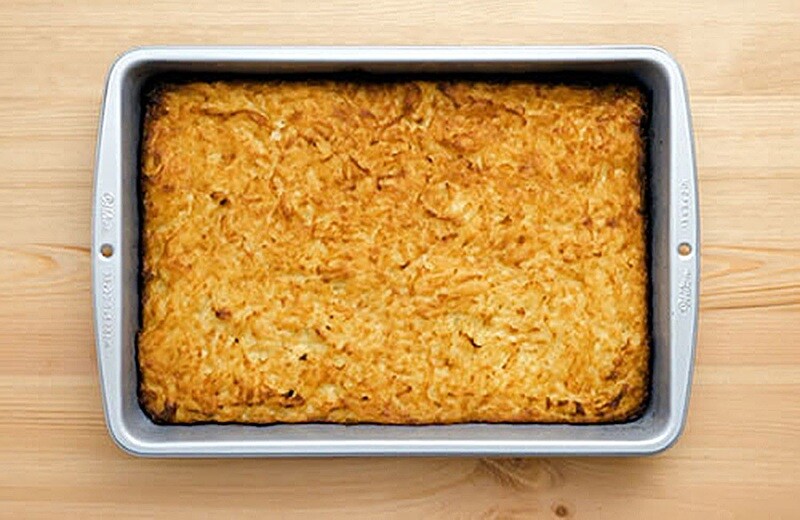 Kugel Potato (check stock) 24 hours to make