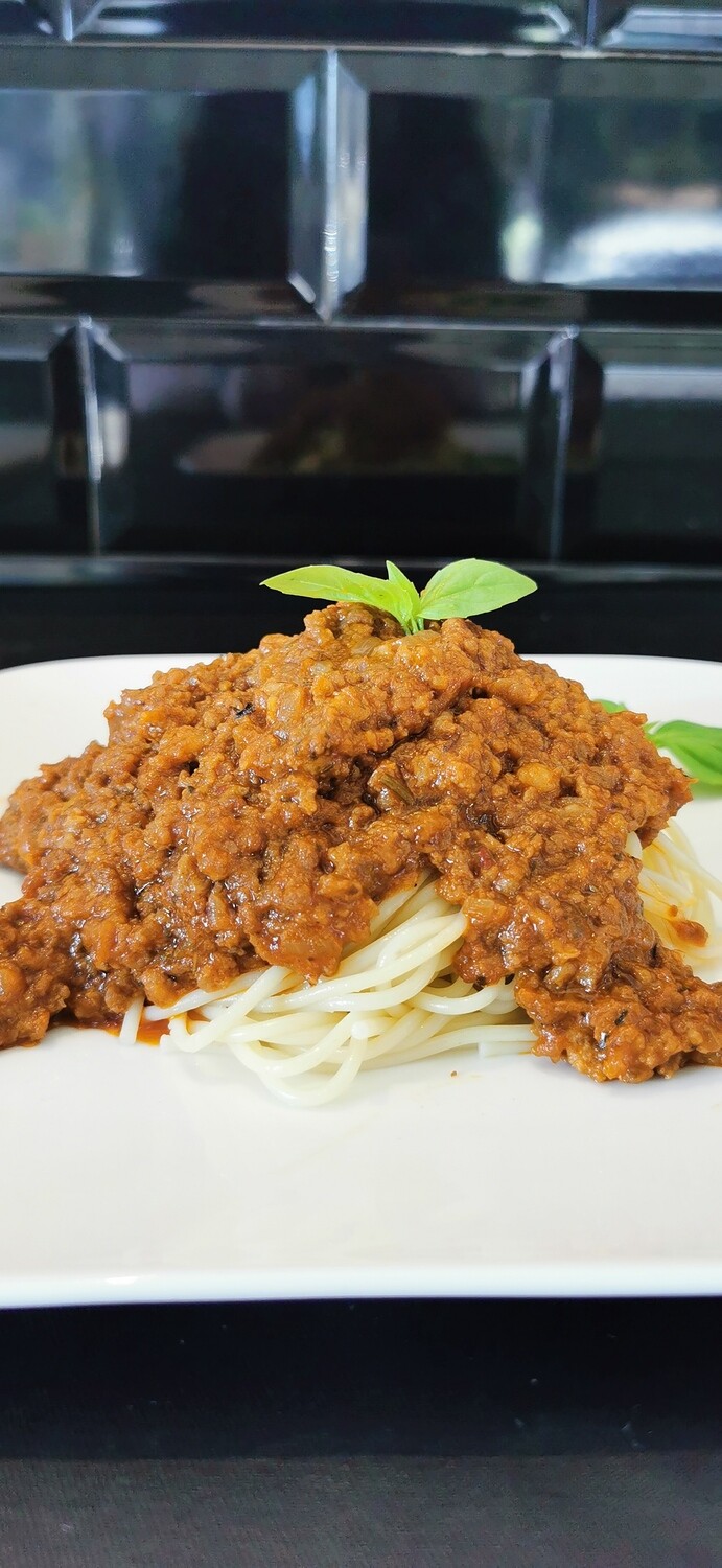 Bolognese With Rice Or Spaghetti