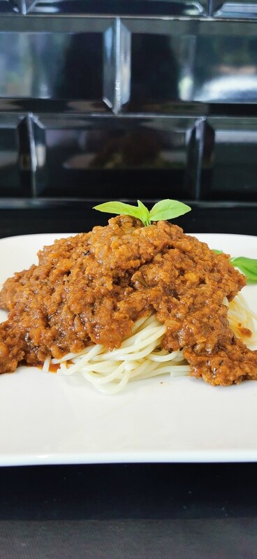 Bolognese With Rice Or Spaghetti