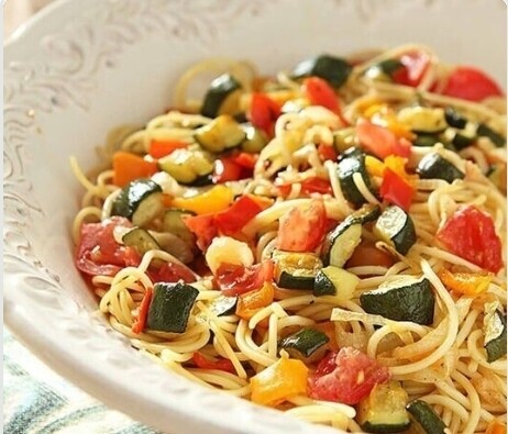 Roast veg pasta