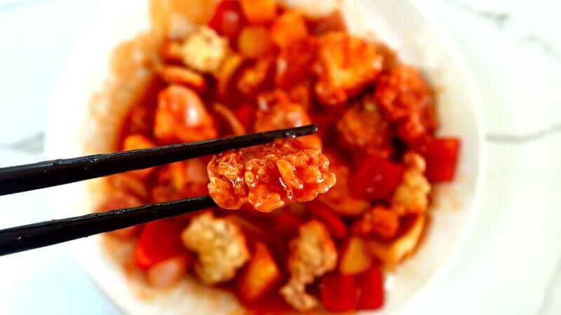Chinese Sweet &amp; Sour Chicken (no rice or spagetti)
