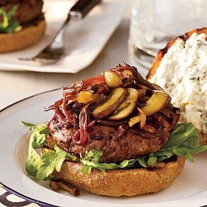 Pie Works mushroom burger no side