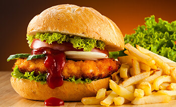 Pie Works Chicken Schnitzel Burger no sides (please whatsapp and check stock of schnitzel)