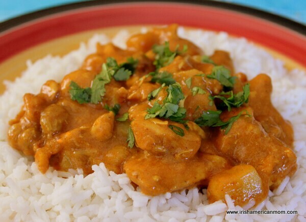 Chicken Curry With A Choice Of Rice Or Spaghetti